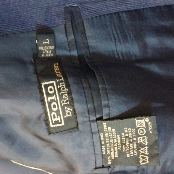 Polo by Ralph Lauren Italy made coat blazer jacket - Picture 6 of 8